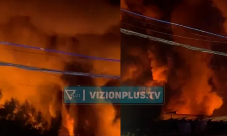 Pamje të frikshme nga “5 Maji”, zjarrfikësit në luftë me flakët monstruoze