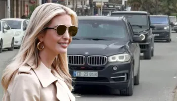 Pas Vlorës, Ivanka Trump shëtit nëpër Tiranë, shfaqet me makinën e ambasadorit të SHBA në Shqipëri