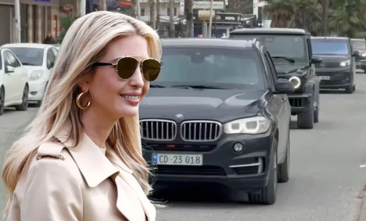 Pas Vlorës, Ivanka Trump shëtit nëpër Tiranë, shfaqet me makinën e ambasadorit të SHBA në Shqipëri