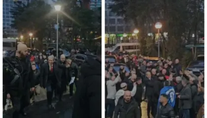 PD protestë kombëtare para Kryeministrisë, opozita kërkon dorëheqjen e Ramës dhe Ballukut