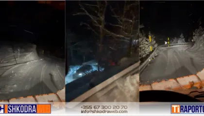 Përkeqësohet moti në qarkun e Shkodrës, 200 mjete tentojnë të lëvizin në drejtim të Koplikut…