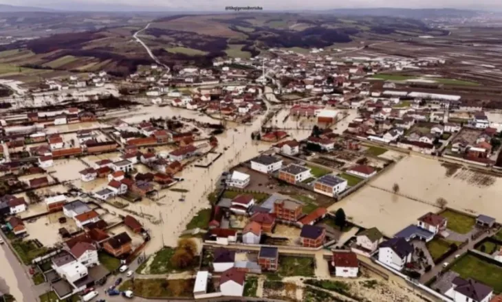 Përmbytje të mëdha edhe në Kosovë/ Lumenjtë dalin nga shtrati. Mitrovica, Vushtria dhe Prizreni më të prekurat