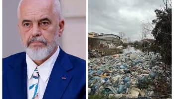 Përmbytjet/ Rama publikon pamjet nga Shkozeti: Hedhim plehrat e shishet plastike nëpër fusha e rrugëve të atdheut..