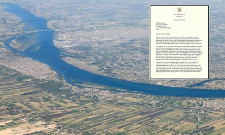 Përplasje e ashpër Egjipt-Etiopi për Digën e Madhe të lumit Nil, Trump ofron ndërmjetësim