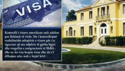 Pezullimi i vizave, Ambasada e SHBA-ve: Trump e ka bërë të qartë, emigrantët s’mund të jenë barrë financiare për amerikanët