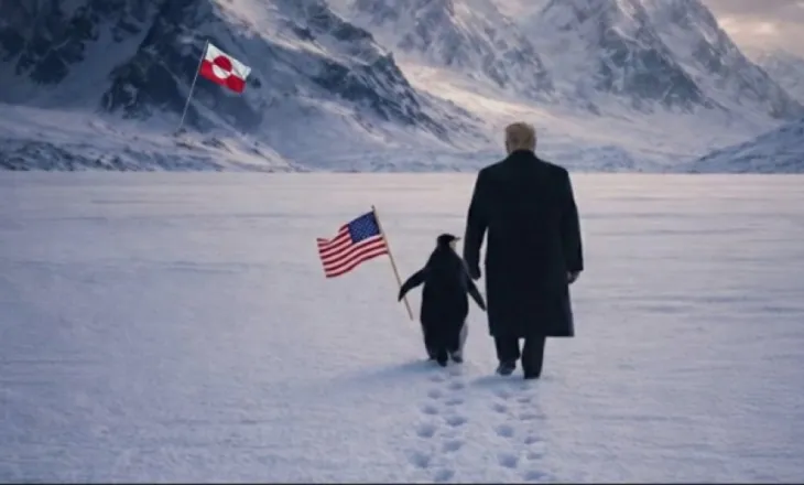 Pinguini i Trumpit ‘shkatërron’ internetin – dhe çmend të majtën