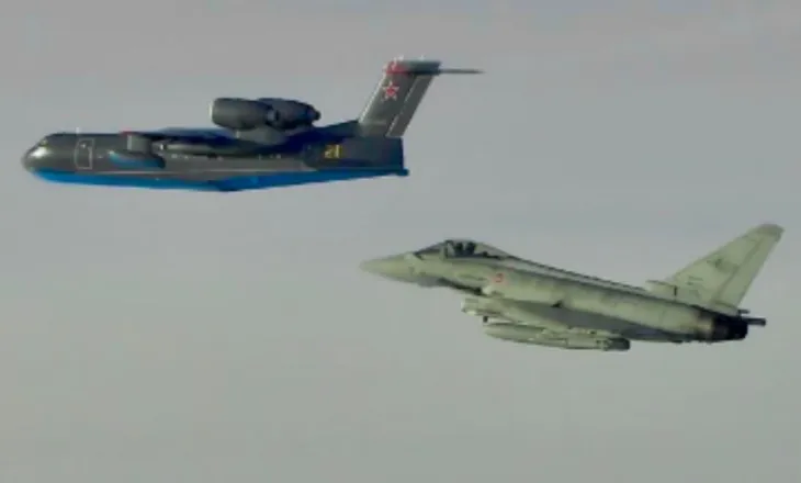 Po i afrohej hapësirës ajrore të Detit Baltik, Komanda Ajrore e NATO-s: Italia kap avionin rus BE-200