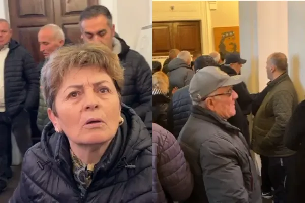 ‘Po na nxjerrin në rrugë’, tregtarët futen me forcë brenda Bashkisë së Vlorës