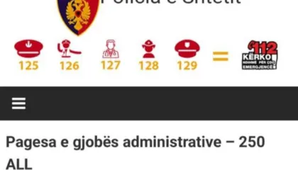 Policia ngre alarmin: Kujdes nga mesazhet mashtruese për gjoba automjetesh që imitojnë faqen zyrtare