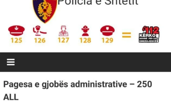 Policia ngre alarmin: Kujdes nga mesazhet mashtruese për gjoba automjetesh që imitojnë faqen zyrtare