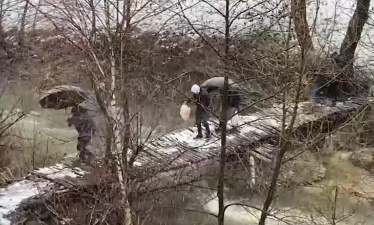 Prej një viti pa urë, izolohen 70 banorë në Shishtavec të Kukësit