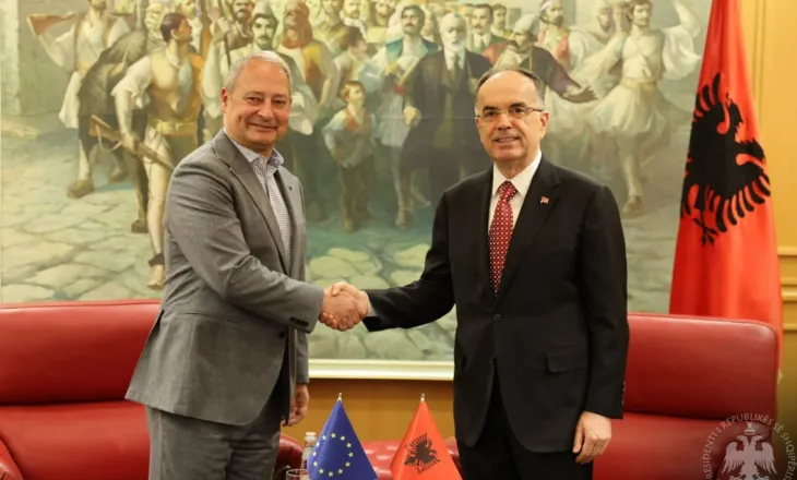 Presidenti Begaj pret raportuesin për Shqipërinë në Parlamentin Evropian