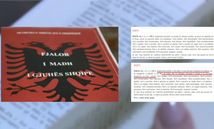 Problemet e Fjalorit të Madh të Gjuhës Shqipe/ Korrigjohen disa fjalë pas diskutimeve në opinionin publik, nevoja për konsultim me ekspertët e fushave