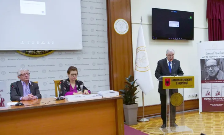 Promovimi i veprës “Kadareja në kritikën botërore”, ekspozita dhe vendosja e monumentit në 90-vjetorin e lindjes…