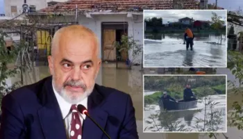 Propaganda me buzëqeshje e Ramës dhe banorët e përmbytur në realitet