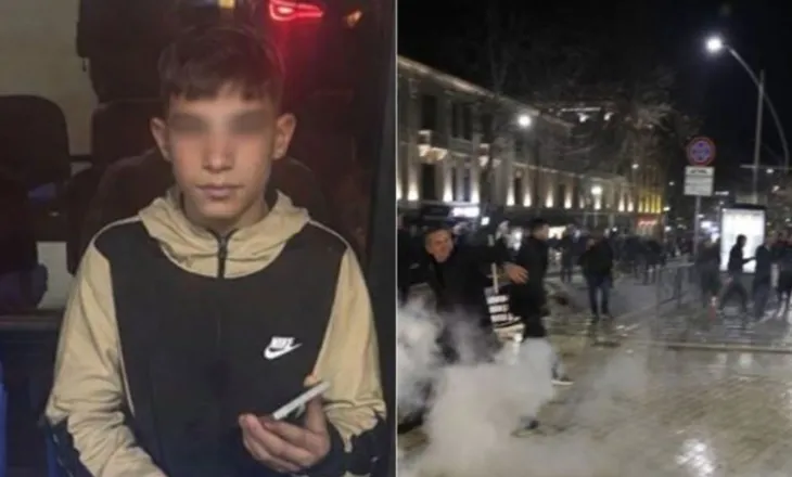 Protesta kombëtare e opozitës, Policia: Mes të shoqëruarve ishte edhe një i mitur