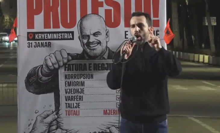 Protesta, Lapaj: Rama, i ka vjedhur këtij populli palcën në këto 13 vite