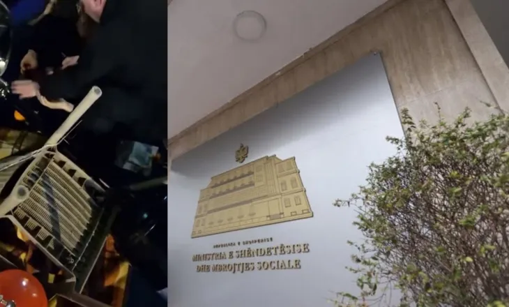 Protesta para Kryeministrisë/ Lapaj u lëndua pasi i ra në kokë bombola e gazit, reagon Ministria e Shëndetësisë: Ndodhet nën kujdesin e mjekëve