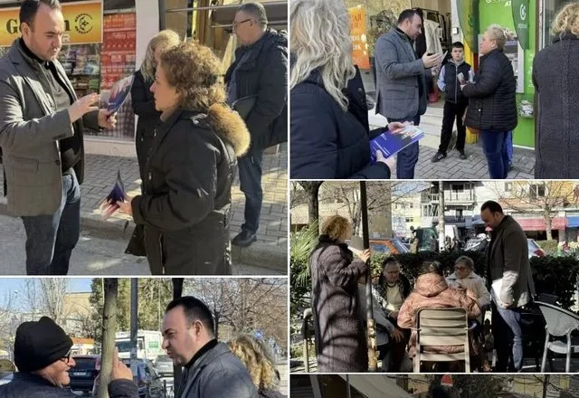 “Qeveria i ka braktisur qytetarët”/ Protesta e opozitës, deputeti Balliu takim me qytetarët e Kombinatit