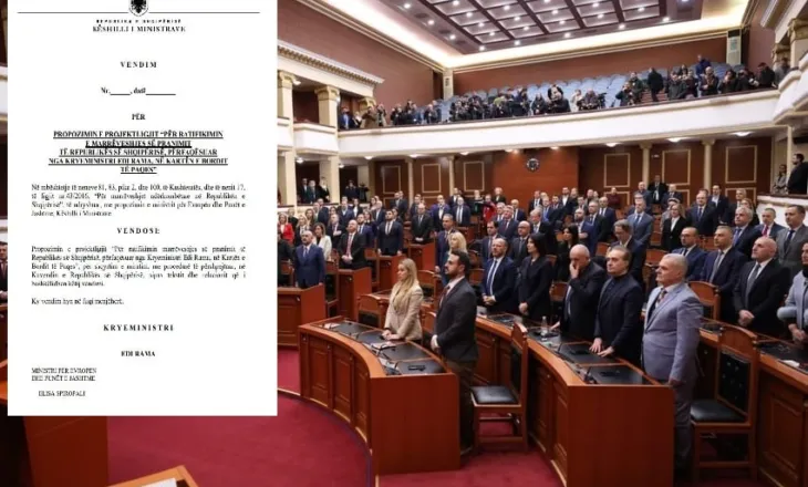 Qeveria miraton aderimin e Shqipërisë në Bordin e Paqes, zbardhet marrëveshja që pritet të votohet nesër në Kuvend