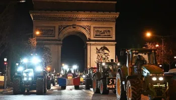 Qindra traktorë në rrugët e Parisit, në shenjë proteste kundër marrëveshjes BE-Mercosur