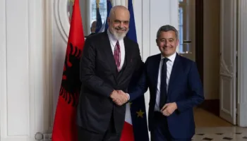 Rama takim me ministrin francez të Drejtësisë: Diskutuam për problematikat dhe draftin e ri të Kodit Penal