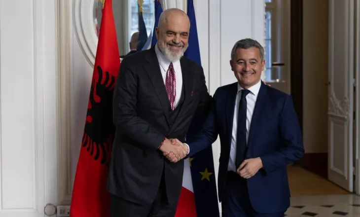 Rama takim me ministrin francez të Drejtësisë: Diskutuam për problematikat dhe draftin e ri të Kodit Penal