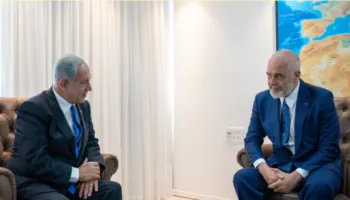 Rama takim me Netanyahun në Jerusalem, kryeministri do të mbajë një fjalim në Parlamentin izraelit