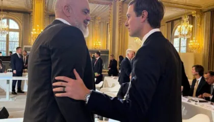 Rama takon dhëndrin e Trump, Jared Kushner në Paris gjatë takimit me liderët europianë