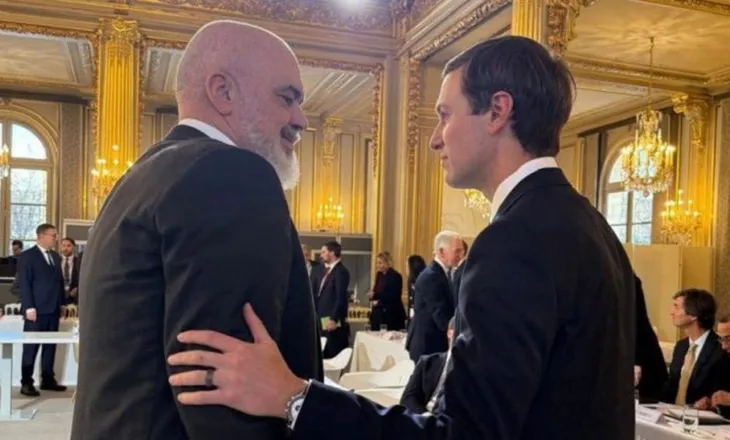 Rama takon dhëndrin e Trump, Jared Kushner në Paris/ Ndan foto duke u përqafuar