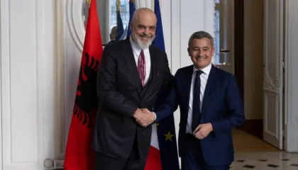 Rama takon në Paris ministrin francez të Drejtësisë: Diskutuam për problematikat dhe draftin e ri të Kodit Penal