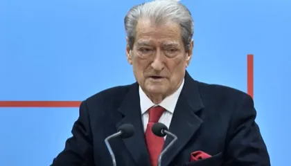 “Ramën e rrëzojnë qytetarët”, Berisha: Belinda Balluku është turpi i Shqipërisë