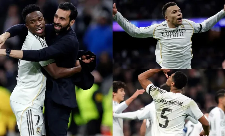 Reali luan “tenis” me Monaco-n, Vinicius-Mbappe të papërmbajtshëm, Arbeloa: Mbrëmje e madhe, diferencën e bëri…Bernabeu