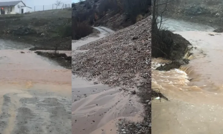 Rëndohet situata nga reshjet në Kukës, bllokohen 10 fshatra