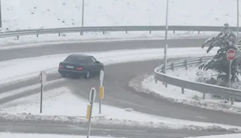 Reshje dëbore në zonat malore të qarkut të Elbasanit