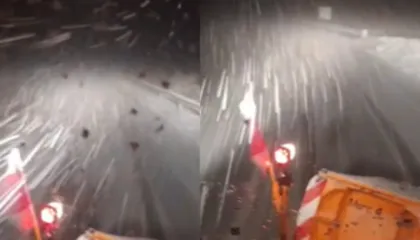 Reshje shiu dhe dëbore në Elbasan/ Prurjet e mëdha të lumit Devoll përmbytin tokat në Belsh, probleme edhe me energjinë elektrike