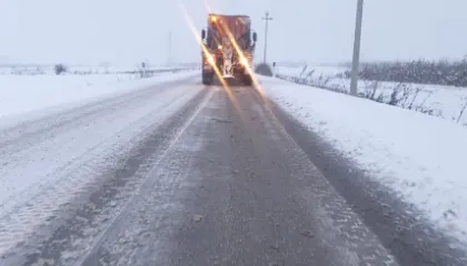 Reshje shiu dhe dëbore në qarkun e Korçës