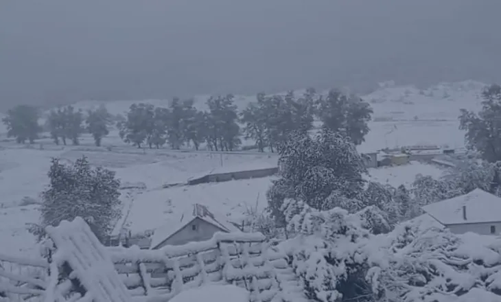 Reshje shiu dhe dëbore, si pritet të jetë kjo e diel