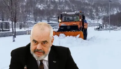 Reshjet e dëborës në vend/ Rama apel qytetarëve: Autoriteti Rrugor i angazhuar në gjithë territorin…