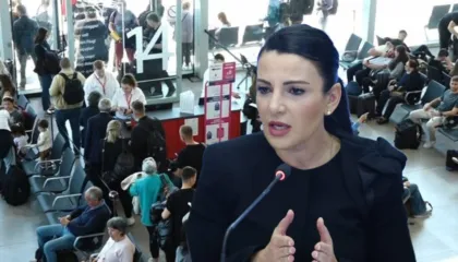 Reshjet e dendura të shiut/ Balluku thirrje udhëtarëve: Fluturimet në Rinas vazhdojnë normalisht