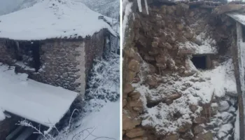 Reshjet e shiut dhe dëborës, dëmtohet banesa e familjes me 8 anëtarë në Vilë të Bushtricës