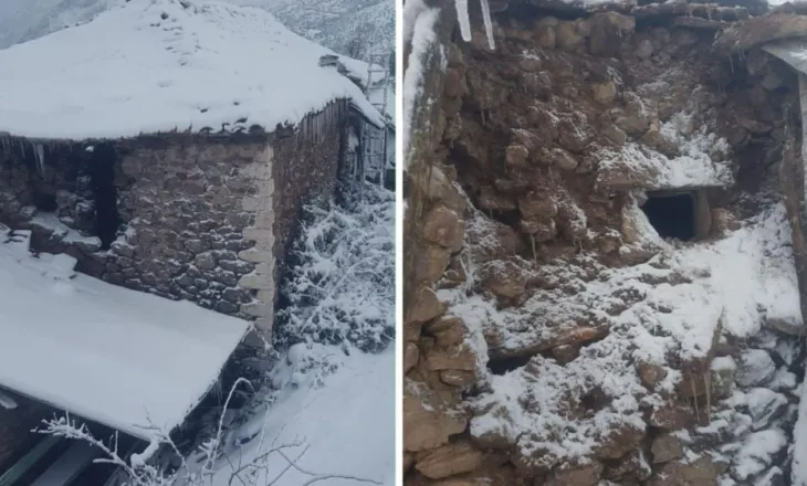 Reshjet e shiut dhe dëborës, dëmtohet banesa e familjes me 8 anëtarë në Vilë të Bushtricës