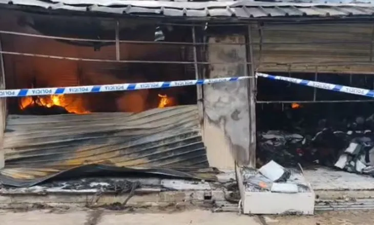 Riaktivizohet vatra e zjarrit te “5 Maji”, mobilizohen forcat zjarrfikëse