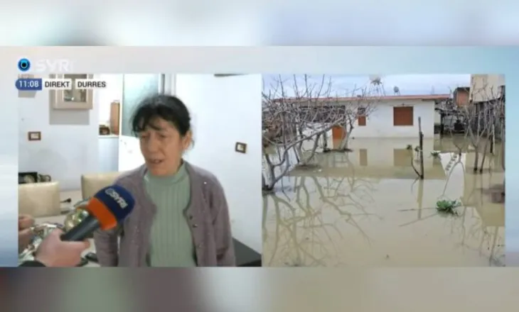 Rrëfimi tronditës i të moshuarës së verbër në Durrës: Më mbuloi uji…! Nuk kemi parë ndihmë nga kërkush