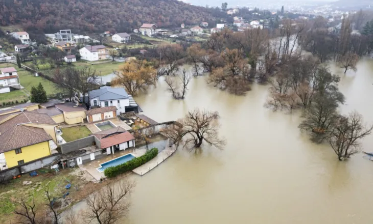 Rrezik i shtuar për përmbytje në Shkodër, IGJEO: Rritje e niveleve në të gjithë lumenjtë, borë në lartësitë mbi 600 metra