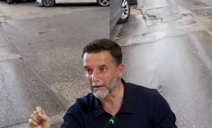 Rrugë të shkatërruara në kryeqytet, Braçe ‘ngre zërin’ dhe publikon videon: Gropat do bëhet më të mëdha, s’kanë ardhur as për t’i parë