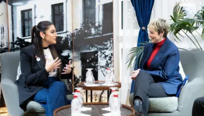 Samit për të rinjtë e Ballkanit Perëndimor, deputetja Mila takim me kryetaren e komunës së Preshevës