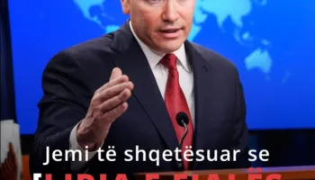 Sekretari Amerikan i Shtetit, Marco Rubio: Jemi të shqetësuar se liria e fjalës në Europë po gërryhet