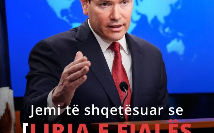 Sekretari Amerikan i Shtetit, Marco Rubio: Jemi të shqetësuar se liria e fjalës në Europë po gërryhet