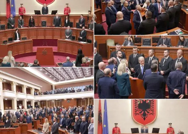 Sesioni i ri parlamentar nis me kaos, PD bllokon foltoren, kërkon largimin e Ballukut nga salla dhe i bën thirrje…